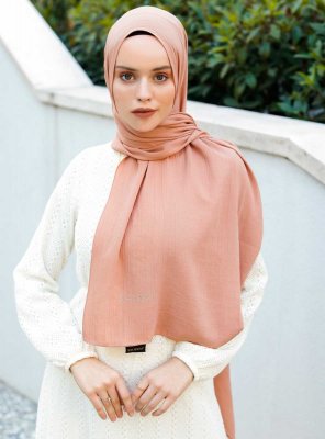 Emira - Peach Hijab - Sal Evi