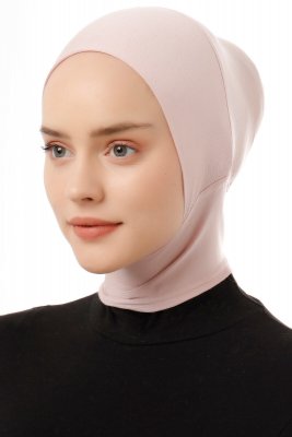 Elnara - Altrosa Plain Hijab Untertuch
