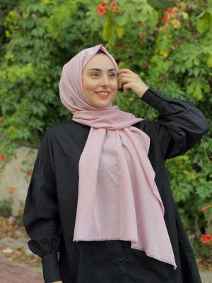Ermina - Altrosa Baumwolle Hijab - Mirach