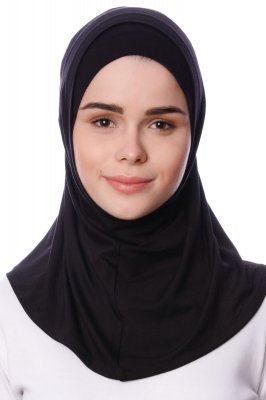 Nehir - Schwarz 2-Piece Al Amira Hijab