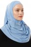 Esma - Hellblau Amira Hijab - Firdevs