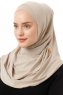 Esma - Hell Beige Amira Hijab - Firdevs