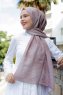 Akay - Taupe Gemustertes Hijab - Sal Evi
