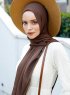 Emira - Dunkelbraun Hijab - Sal Evi