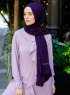 Emira - Dunkelviolett Hijab - Sal Evi
