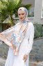 Tropic Gemusterter Twill Hijab - Sal Evi