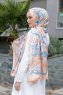 Tropic Gemusterter Twill Hijab - Sal Evi