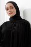 Sibel - Schwarz Jersey Hijab