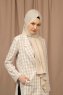 Yildiz - Latte Crepe Chiffon Hijab