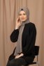 Yildiz - Dunkel Sand Crepe Chiffon Hijab