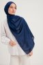 Berrak - Navy Blau Janjanli Hijab