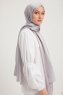 Berrak - Hellgrau Janjanli Hijab