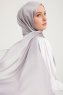 Berrak - Hellgrau Janjanli Hijab