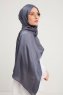 Berrak - Grau Janjanli Hijab