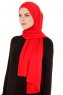 Melek - Rot Premium Jersey Hijab - Ecardin