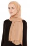 Derya - Gold Praktisch Chiffon Hijab