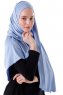 Hanfendy - Hellblau Praktisch Fertig Hijab