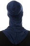 Damla - Navy Blau Ninja Hijab Maske Untertuch