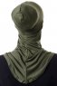 Damla - Khaki Ninja Hijab Maske Untertuch