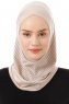 Babe Cross - Helltaupe One-Piece Al Amira Hijab