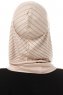 Babe Cross - Helltaupe One-Piece Al Amira Hijab