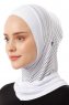 Babe Plain - Weiß One-Piece Al Amira Hijab