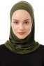 Babe Plain - Khaki One-Piece Al Amira Hijab