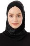 Silva Cross - Schwarz & Hellgrau One-Piece Al Amira Hijab