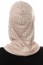 Silva Cross - Helltaupe One-Piece Al Amira Hijab