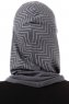 Silva Cross - Dunkelgrau One-Piece Al Amira Hijab