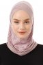 Silva Cross - Steingrau One-Piece Al Amira Hijab
