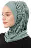 Silva Cross - Grün One-Piece Al Amira Hijab