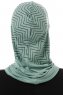 Silva Cross - Grün One-Piece Al Amira Hijab