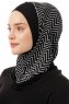 Silva Plain - Schwarz & Weiß One-Piece Al Amira Hijab