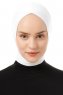 Elnara - Creme Cross Hijab Untertuch