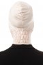 Elnara - Beige Cross Hijab Untertuch