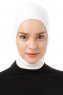 Elnara - Creme Plain Hijab Untertuch
