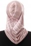 Ekose Plain - Steingrau One-Piece Al Amira Hijab