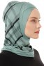 Ekose Cross - Grün One-Piece Al Amira Hijab
