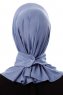 Ceren - Indigo Praktisch Viscose Hijab