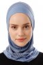 Wind Plain - Indigo One-Piece Al Amira Hijab