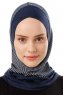 Wind Cross - Navy Blau One-Piece Al Amira Hijab