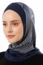 Wind Cross - Navy Blau One-Piece Al Amira Hijab
