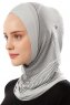Wind Cross - Hellgrau One-Piece Al Amira Hijab