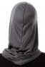 Logo Plain - Dunkelgrau One-Piece Al Amira Hijab
