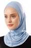 Logo Plain - Hellblau One-Piece Al Amira Hijab