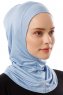 Logo Plain - Hellblau One-Piece Al Amira Hijab