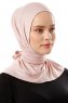Sportif Plain - Altrosa Praktisch Viscose Hijab