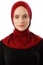 Sportif Cross - Bordeaux Praktisch Viscose Hijab