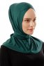 Sportif Cross - Dunkelgrün Praktisch Viscose Hijab
